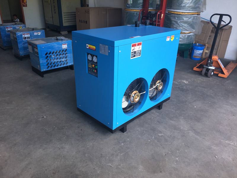 冷干機冷凝壓力過高、過低如何處理？